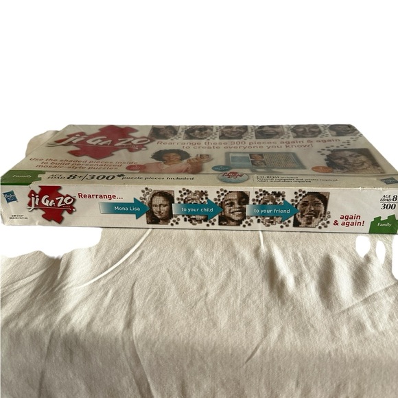 HASBRO JI GA ZO CREATE YOUR OWN MOSAIC STYLE PUZZLE GAME NIGHT PARTY - Picture 3 of 11